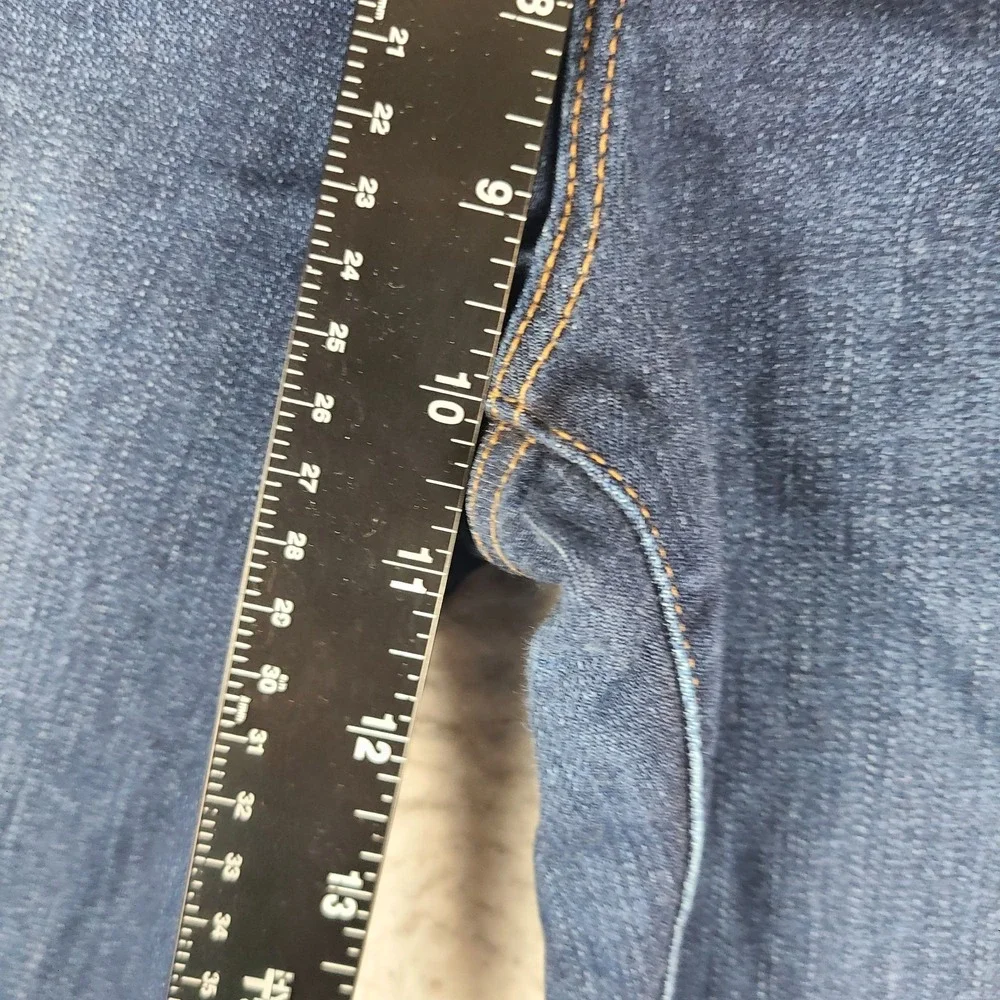 FRAME Jeans Womens 28 Blue Le High Skinny Distress Dark Wash Denim LHSKRS712